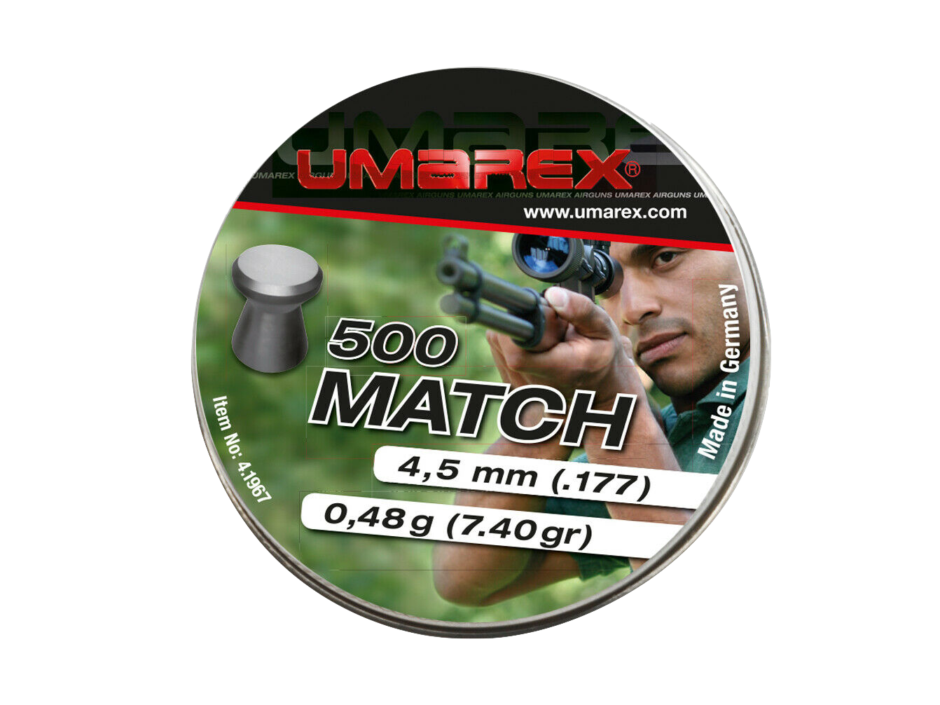 Dijabole Umarex Match Pro cal.4,5mm 1/500