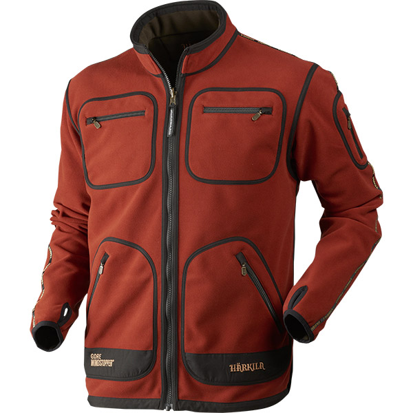 Harkila jakna Kamko fleece boja Brown/Red ,vel 4XL
