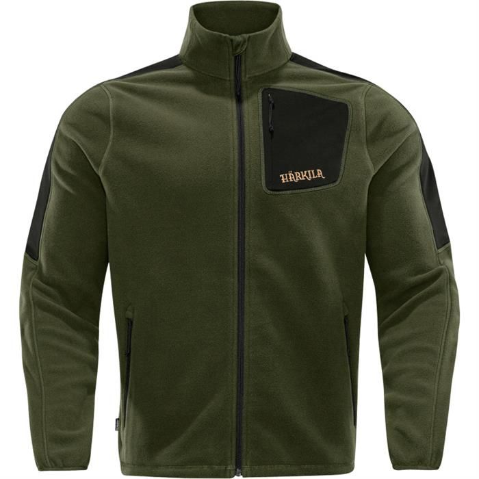 Harkila jakna Venjan fleece boja duffel green/Black, vel. 3XL