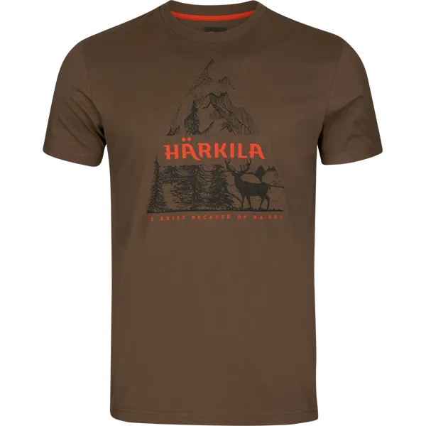 Harkila majca Nature S/S boja Slate black vel.3XL