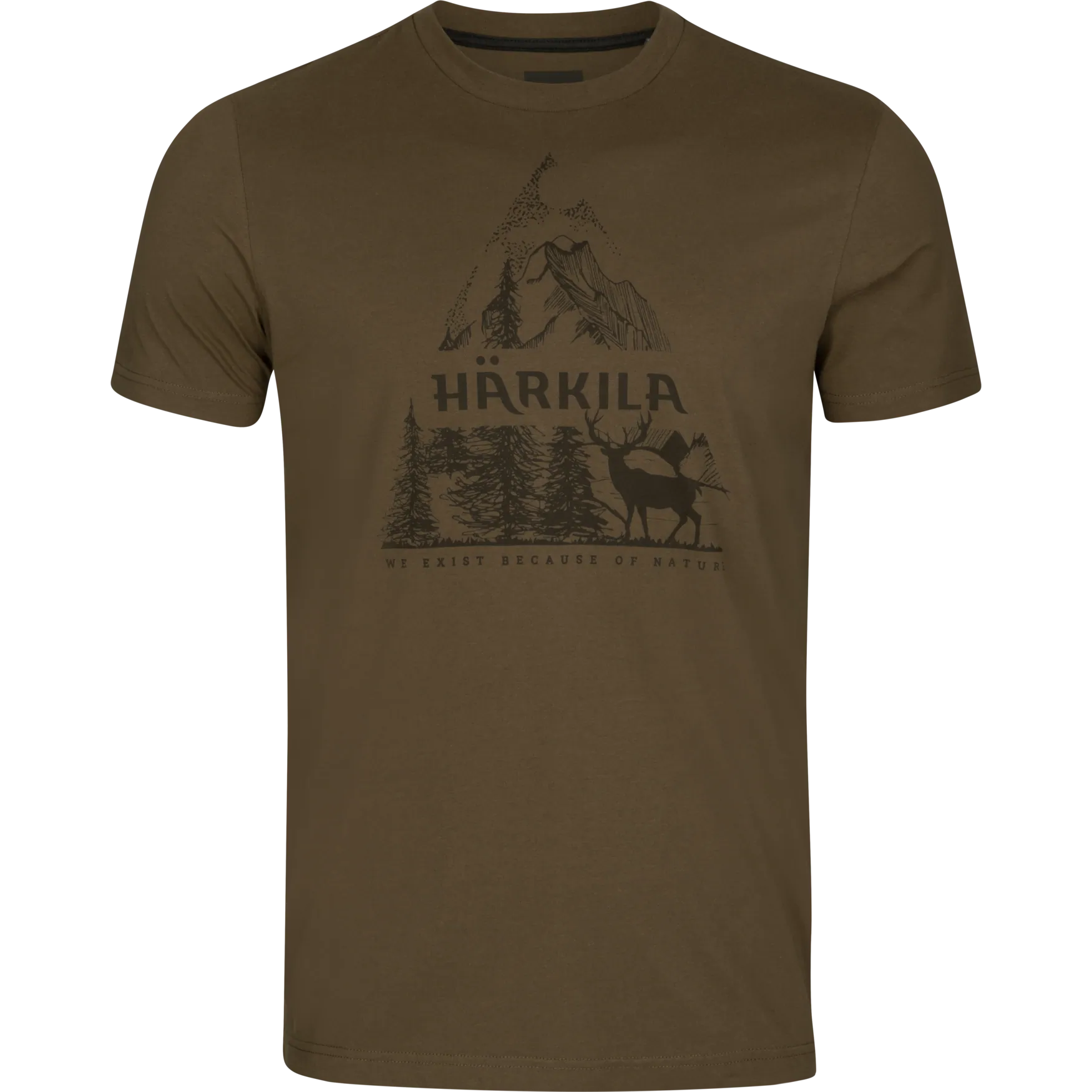 Harkila majca Nature S/S boja Willow green, vel. 4XL